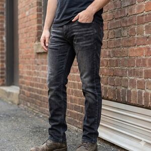 Levi's 511 Slim Fit Jeans - Faded Black / Charcoal - 32x32 (Actual 32x31)